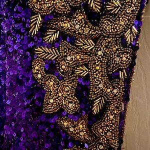 Off shoulder prom dress size 4